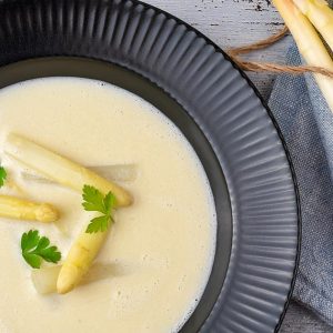 Spargelcremesuppe